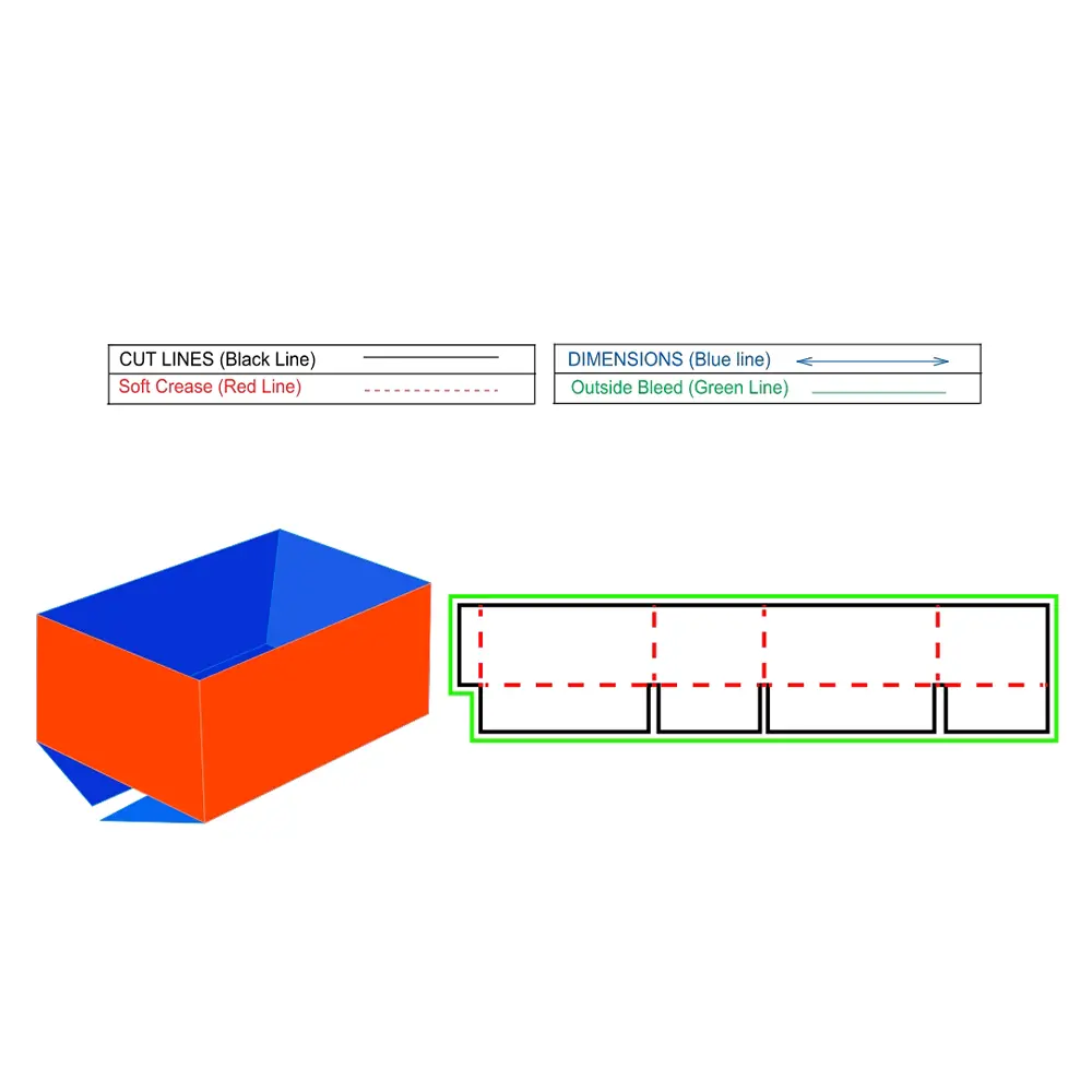 Half Slotted Container (HSC) Boxes
