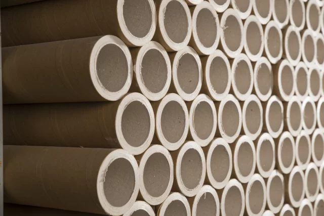 wide view of high quality mailing tubes